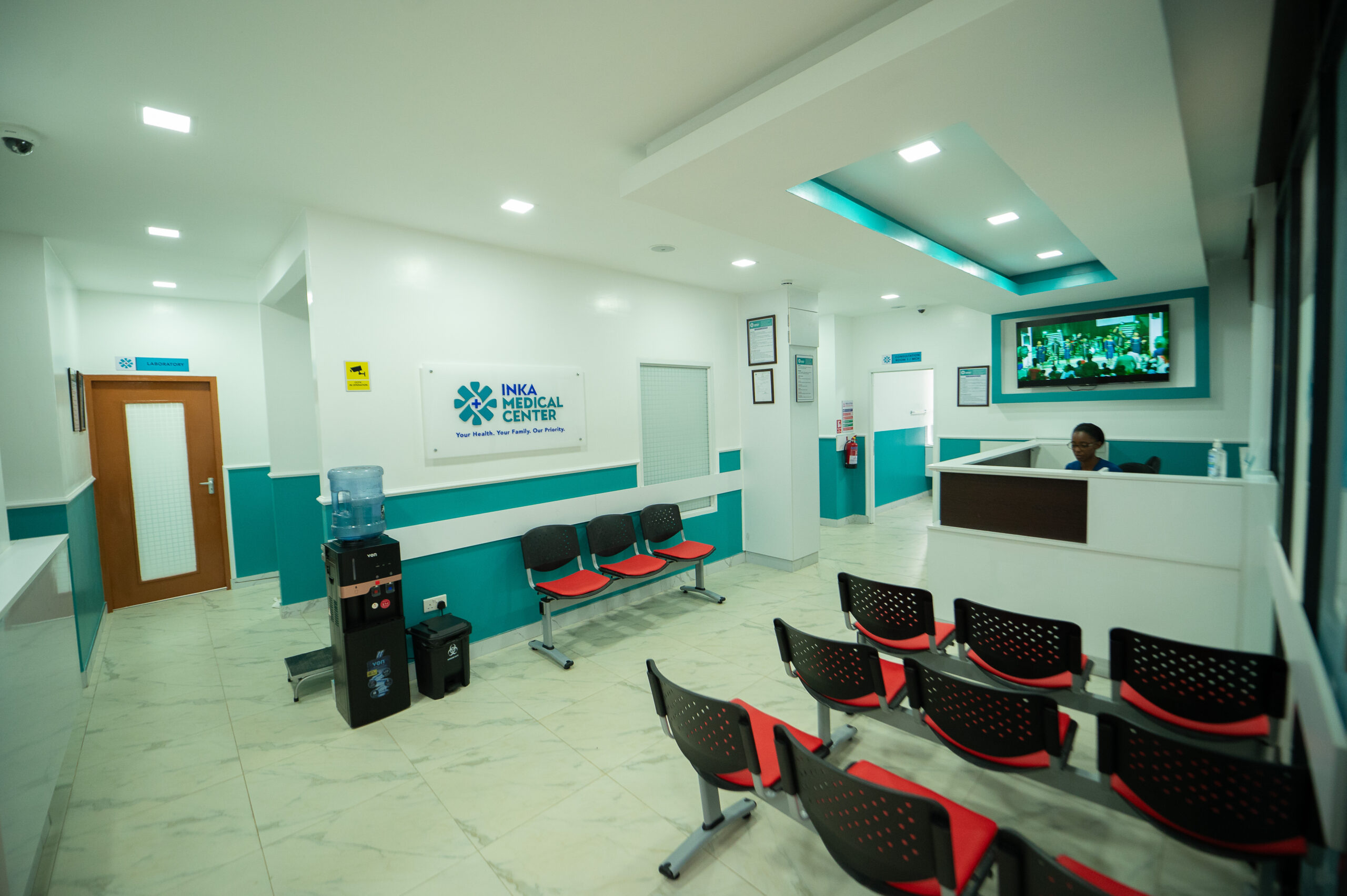 Inka Medical Center Reception Area