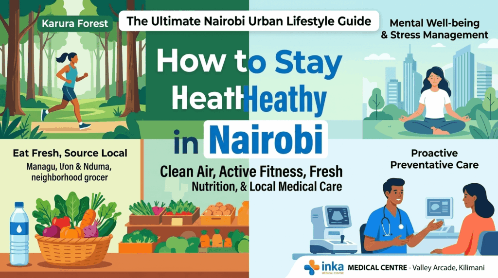 how to stay healthy in Nairobi